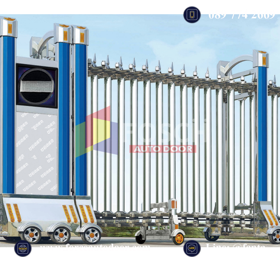 Folding Gate รุ่นหรูหรา