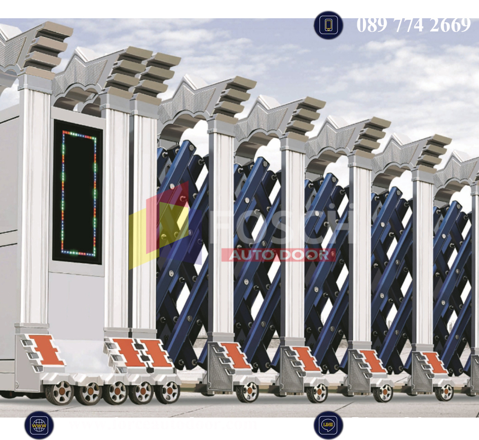 ประตูโฟลดิ้งเกท ราคาเริ่มต้น 30,000 บาท
